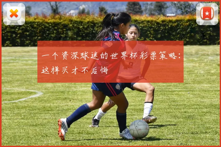 一个资深球迷的世界杯彩票策略:这样买才不后悔